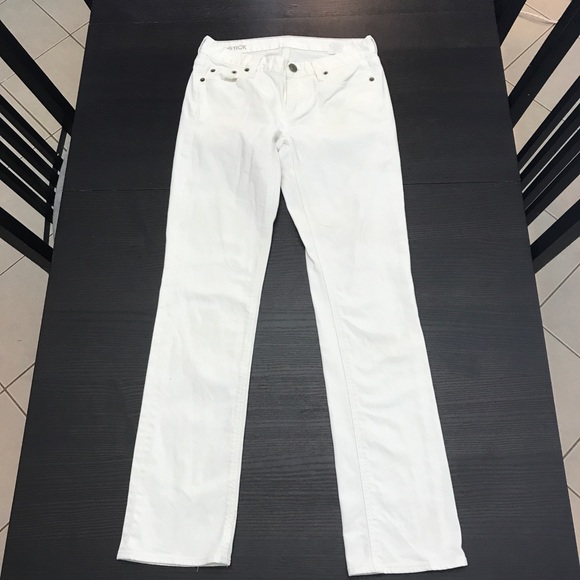 💙👖NICE J CREW MATCHSTICK👖💙26 1/2 30.5 OFFWHITE - Picture 5 of 8